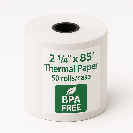 2 1/4" x 85' BPA Free Thermal Paper, 50 rolls/case - Hawaii