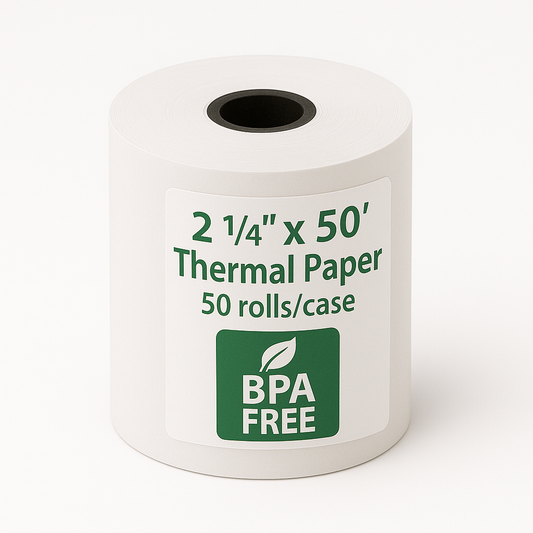 2 1/4" x 50' BPA Free Thermal Paper, 50 rolls/case - Hawaii
