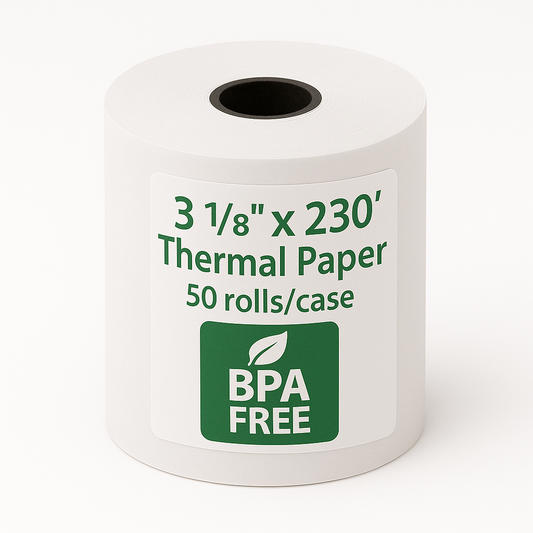 3 1/8" x 230' BPA Free Thermal Paper, 50 rolls/case - Hawaii